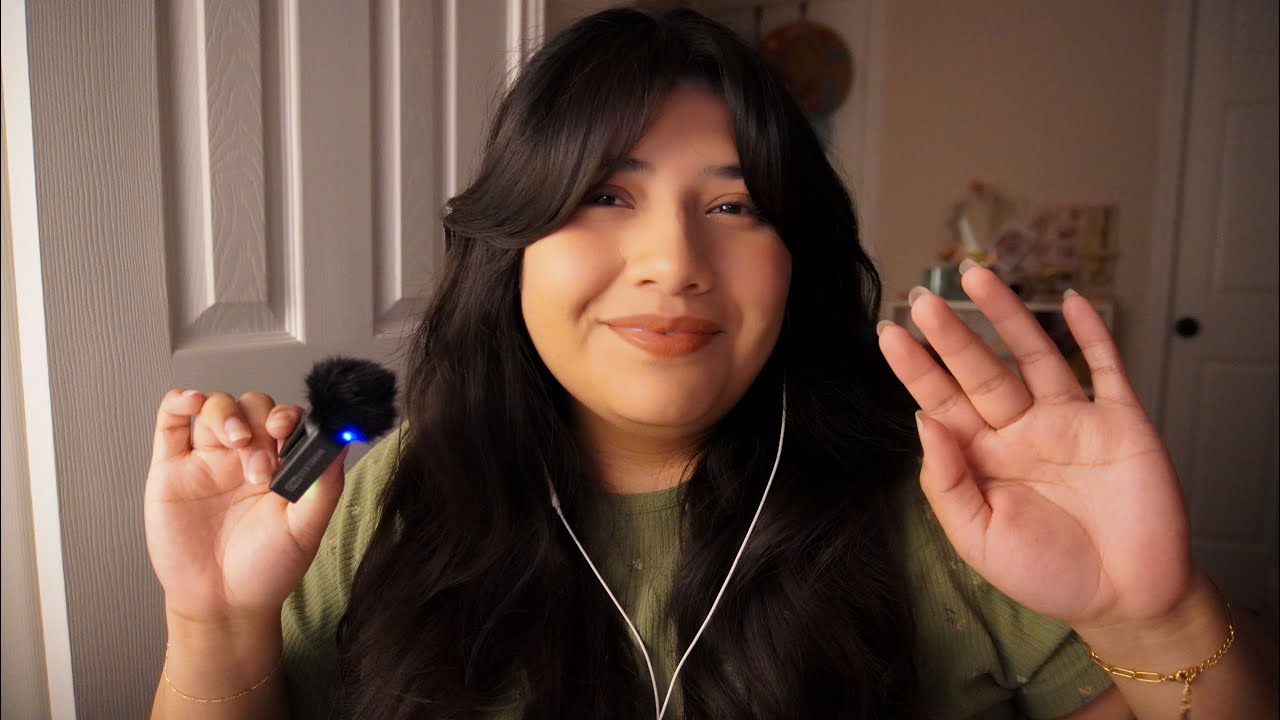 ASMR Hand Sounds and Movements with Tongue Clicking (No Talking)