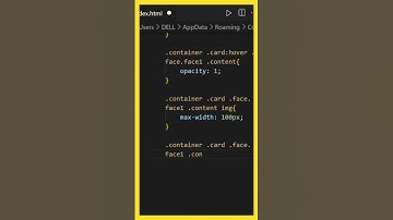 Card Hover | HTML | CSS | Animation | EducateKaro.com #shorts #trending