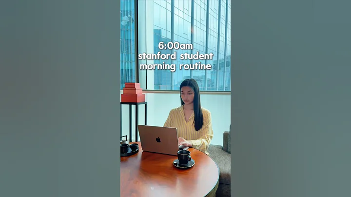 6:00AM Stanford Student Morning Routine 💫 #college #vlog #studywithme #productivity #studytips