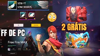SAIU FREE FIRE DE PC, GARENA FALOU SOBRE A SKIN BUGADA, 2 GELOS GRÁTIS, MEU BANNER ANGELICAL FF