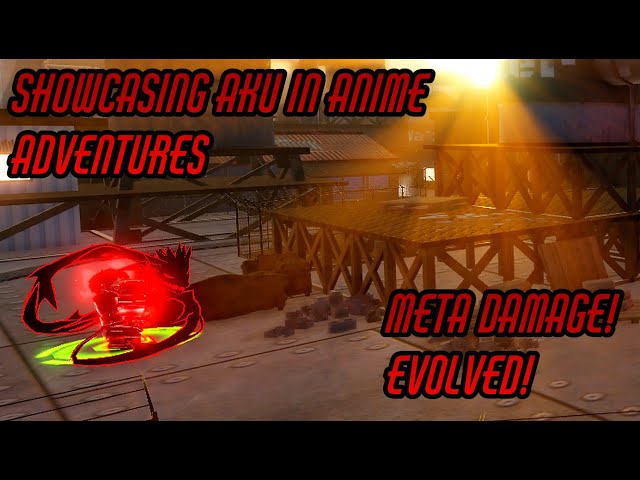 INSANE DMG Evolved Aku (Rashamon) Showcase Anime Adventure [Roblox] 