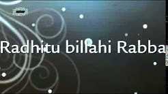 Maher Zain   Radhitu Billahi Rabba   Unofficial Lyrics Video  - Durasi: 5:07. 