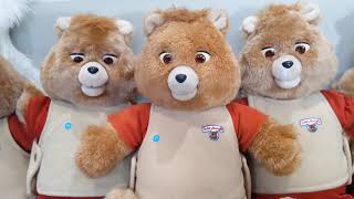 Teddy Ruxpin with low slow grandpa voice 1985 collection of 13