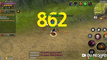 World of Prandis - Warlock[Demon] - All Skills Gameplay [Open World] Android/IOS