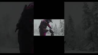 The Standup Snowmobile