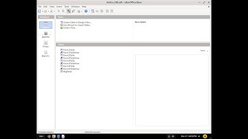 LibreOffice Base Table Views