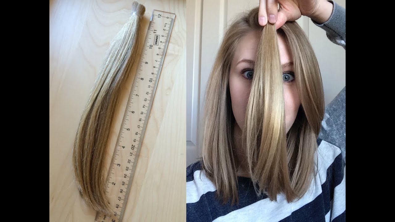 Cutting And Donating My Hair YouTube
