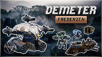 [WR] 🔥 276 KM/H Demeter w/ FREDERICK – Mk3 Gameplay | War Robots