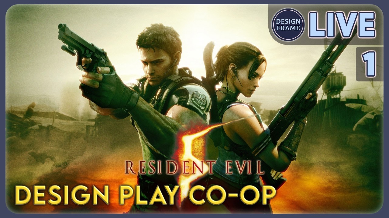 Playing RE5 Co-op for the first time
