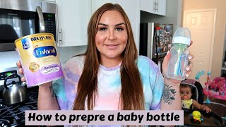 How to Prepare a Baby Bottle | Enfamil Infant Formula How To Safely Prepare Infant Powder Formula Enfamil