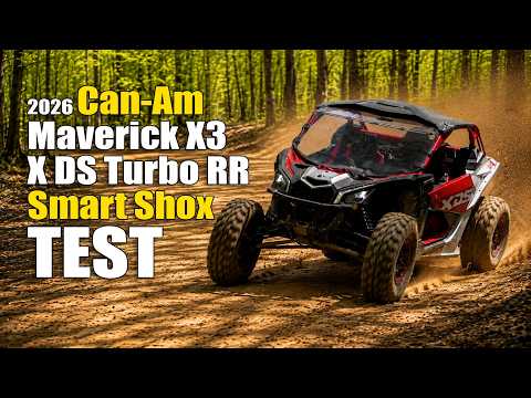2026 Can-Am Maverick X3 X DS Turbo RR Smart-Shox Test Review