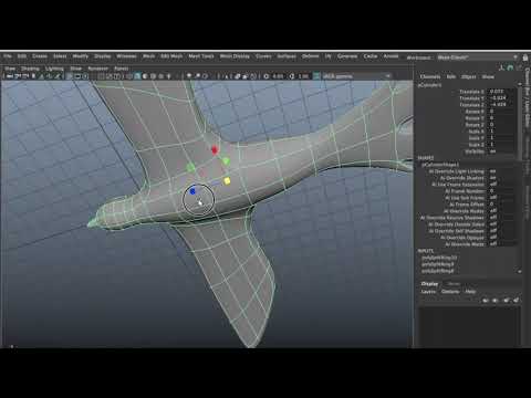 How to make Bird Animation using Maya nDynamics/Particals