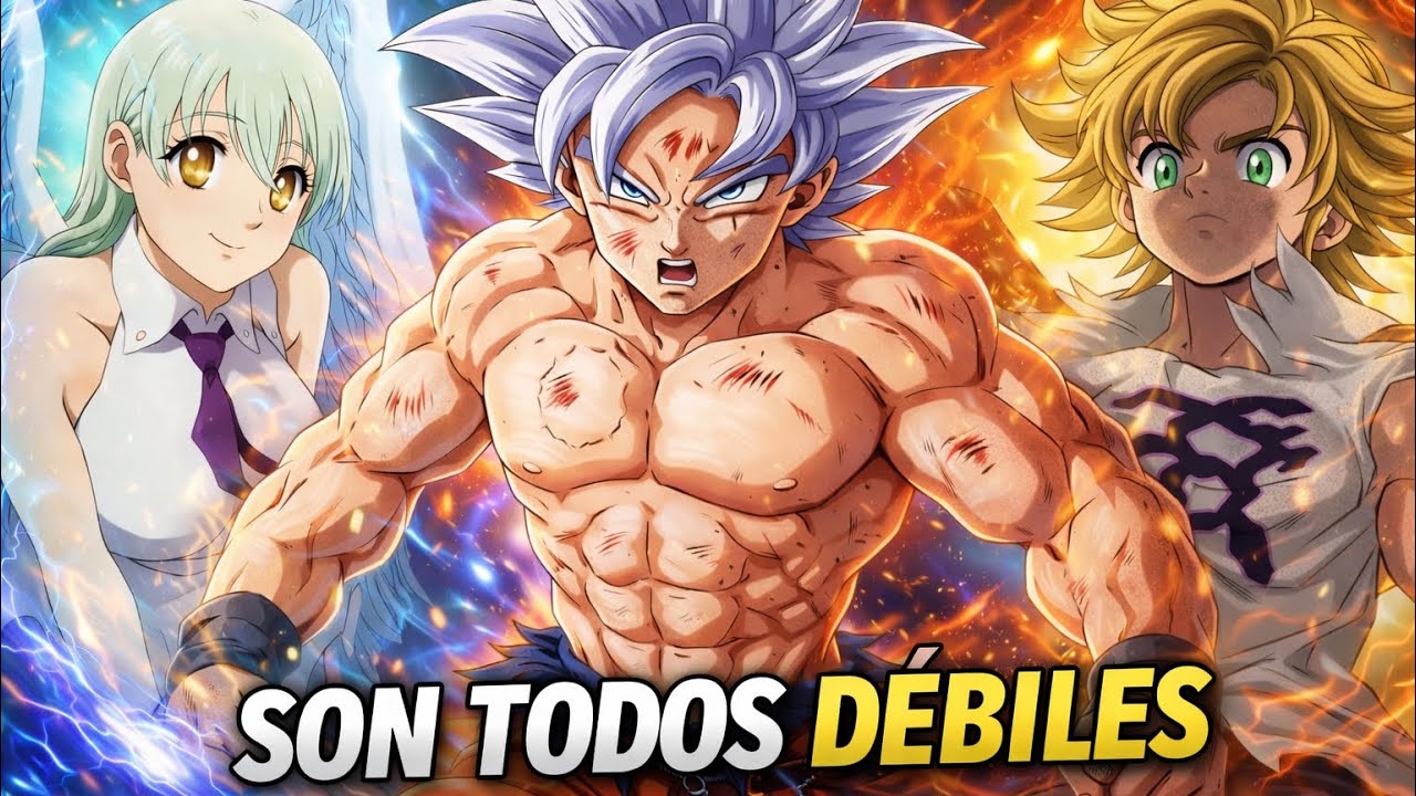 que hubiera pasado si Goku caía en nanatsu no taizai|película|goku caia en