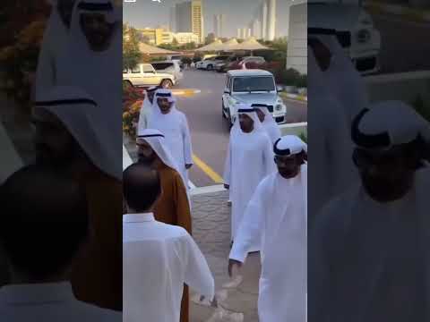 سمو الشيخ محمد بن راشد آل مكتوم يزور سمو الشيخ أحمد بن راشد