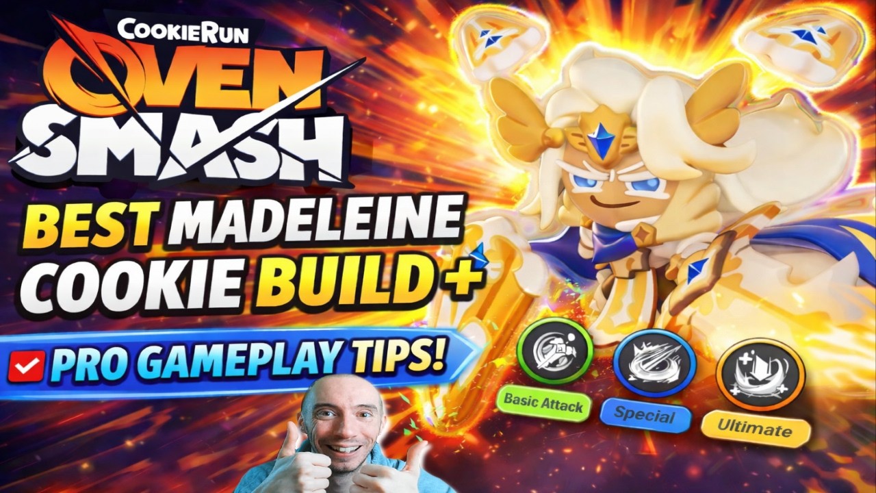 Best Madeleine Cookie Build + Pro Gameplay Tips! Cookie Run Oven Smash