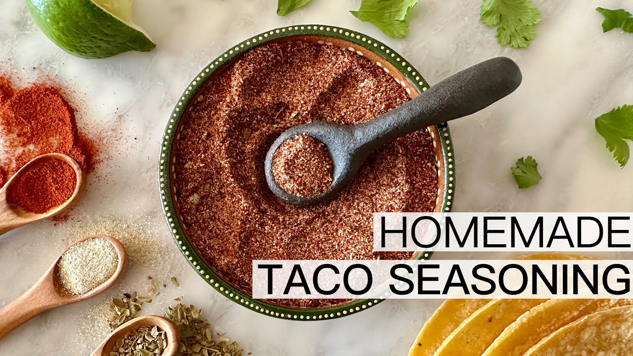CHICKEN TACO SEASONING - YouTube