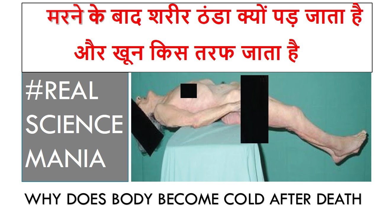 मरने के बाद इंसान का शरीर ठंडा क्यों पड़ जाता है व खून किस तरफ जाता है
