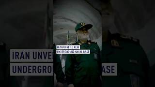 Iran Unveils New Underground Naval Base