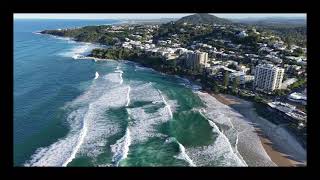 Coolum Beach, Sunshine Coast From Above, Drone 2025