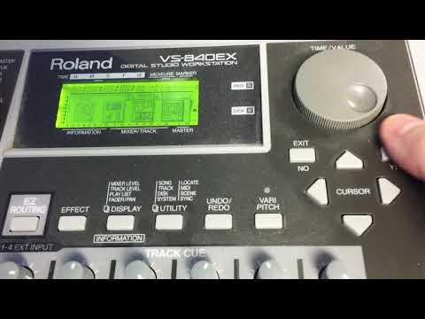 Roland VS-840 Revival!! - YouTube