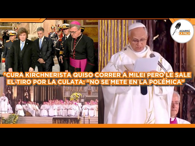 CURA KIRCHNERISTA QUISO CORRER A MILEI PERO LE SALIÓ EL TIRO POR LA CULATA: "NO LO POLITIZA"