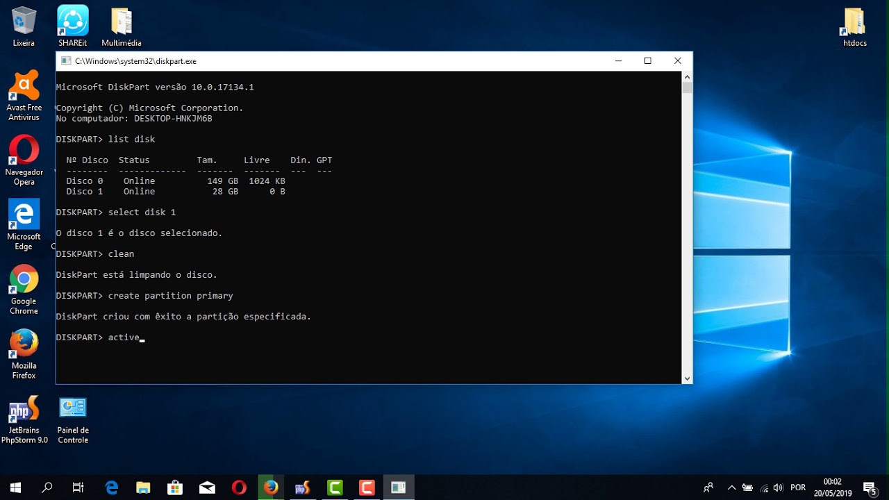 Como butar uma pen drive - YouTube