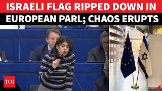 Israeli Flag Removed In European Parliament; Chaos Over Gaza War As MEP Blasts 'Hypocrisy'