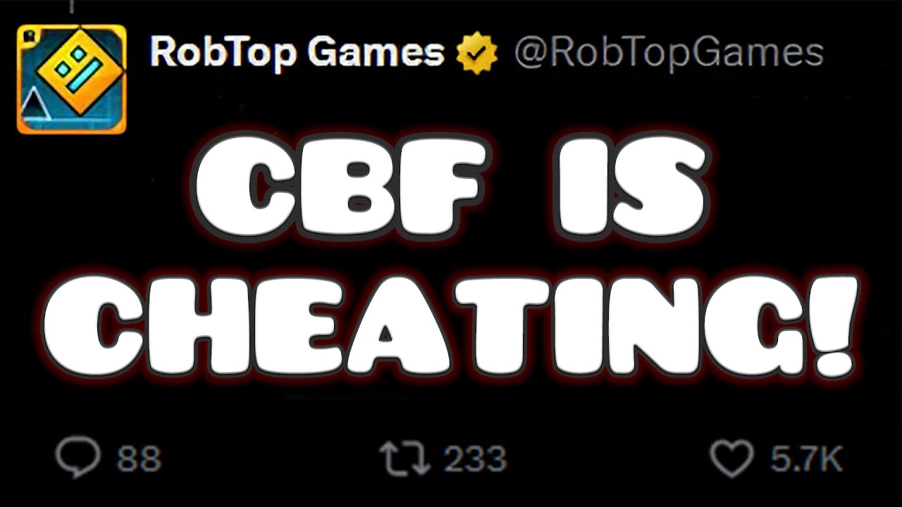 Robtop s reaction to click between frames being allowed youtube