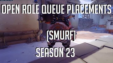 Season 23 Open Queue Placements Smurf