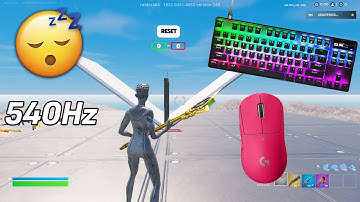 Steelseries Apex Pro TKL ASMR 🏆1v1 BuildFights 😴 Satisfying Keyboard Fortnite 360 FPS 4K