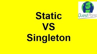 Static class vs Singleton in C# | C# Interview Questions & Answers | Static & Singleton in CSharp