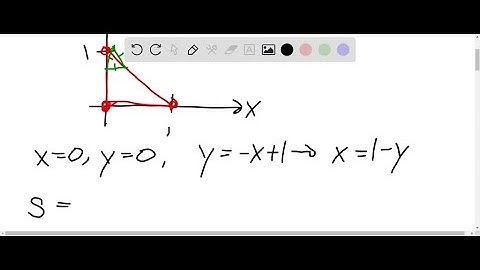 Find the volume of the described solid S . The base of S is the triangular region with vertices (0,…