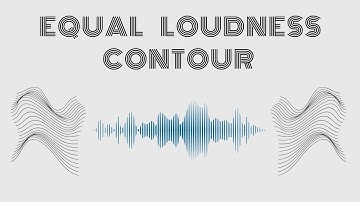 Equal Loudness Contour explained