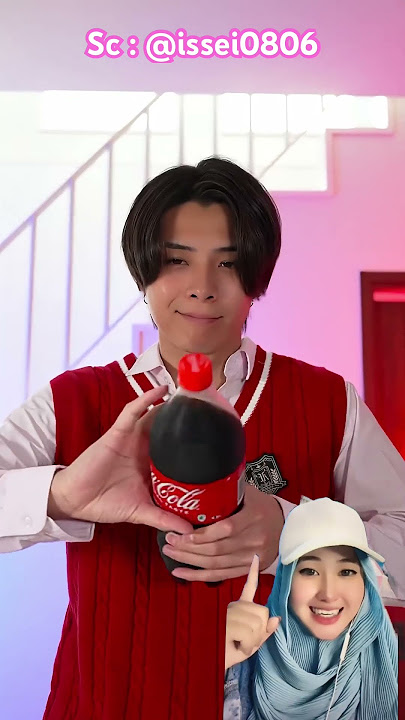 Cara menghentikan cola meletus ⁉️😬 @issei0806 #shorts #funny #dubbing