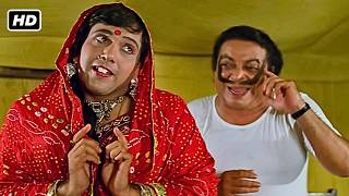 मेरेको रात को गरबा खेलके सोने की आदत है - Govinda Best Comedy Scene - Chhote Sarkar Movie Scene 4K