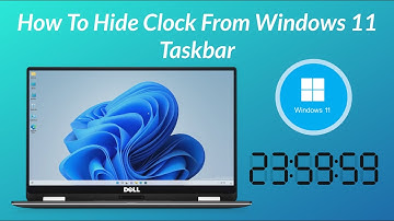 How To Hide Clock In Windows 11