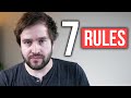 7 Rules For Investing In Stocks
