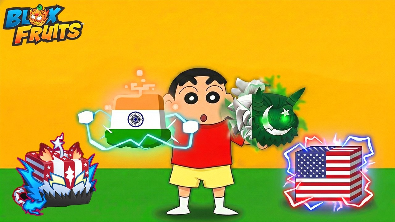 Blox Fruits, But Countries Decide My Fruits 😂😂😂😂