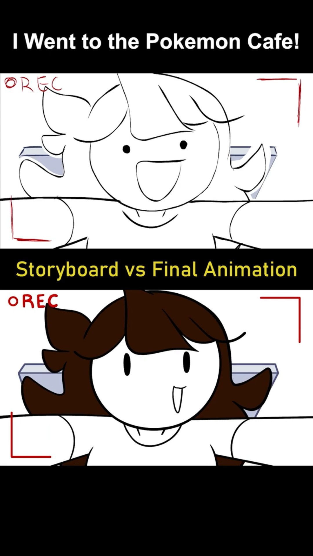 Storyboard vs Animation: The Pokemon Cafe! (shot 13)