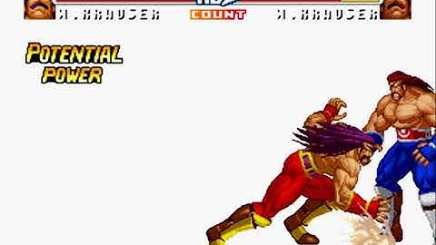 Real Bout Fatal Fury 2  Krauser