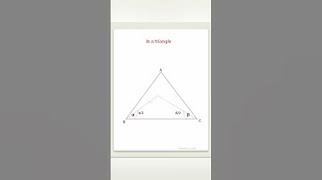 internal angle bisector of a triangle  #ssc #math #mathtrick #governmentjobexam #sscexam #ssccgl