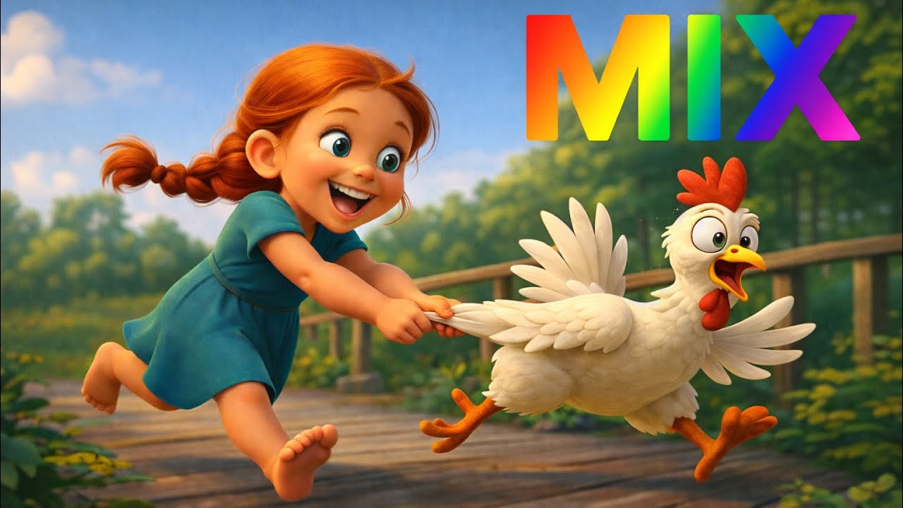 Červený kachel, biela pec + 6 pesničiek | Mix | Slovenské detské pesničky | Zbierka pre deti