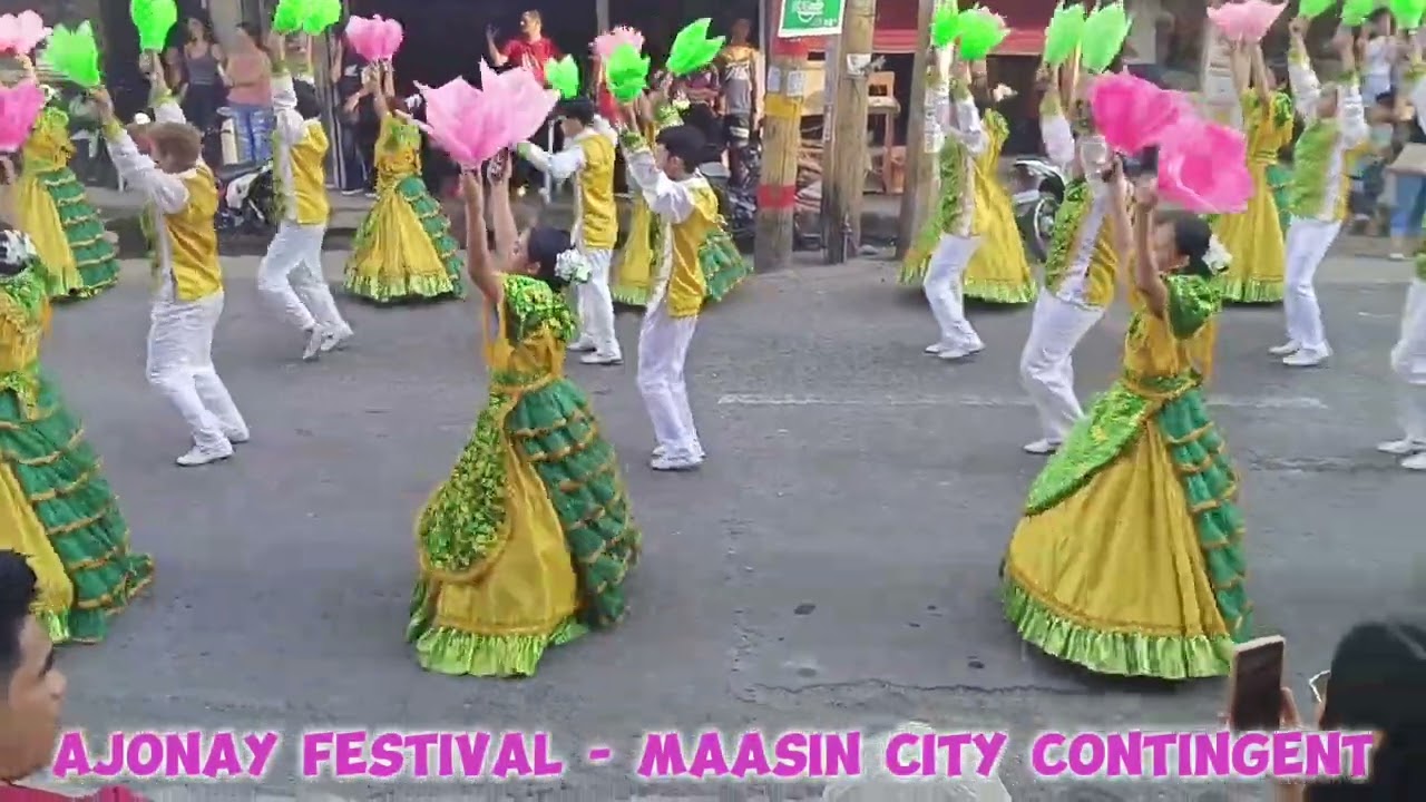 Ajonay Festival of City of Maasin - Street Dancing Performance