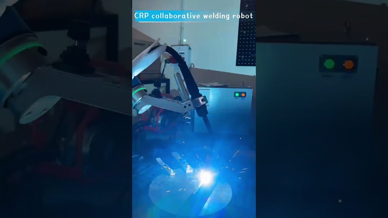 CRP Collaborative Welding Robot — Precision, Efficiency, Smart Manufacturing!   