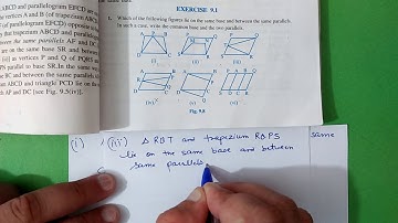 Chapter:9 Ex.9.1 (Q.1) Areas of Parallelograms and Triangles | Ncert Maths Class 9 | Cbse.