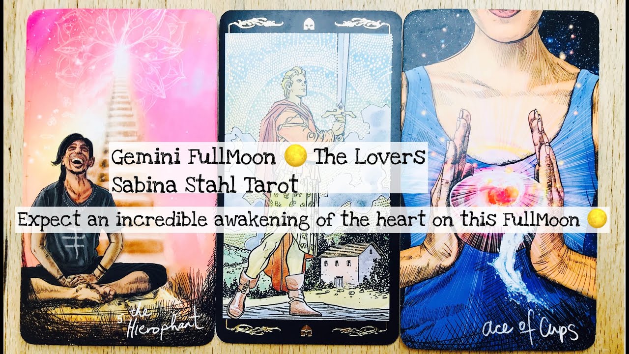 Gemini FullMoon 🌕 Expect an incredible awakening of the heart on this FullMoon