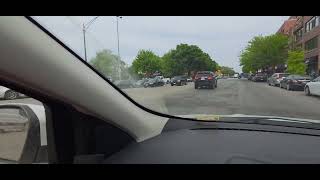 Speed Trap After Haas Park On Fullerton Near California In Chicago.