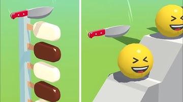 Slice It All Gameplay! Satisfying and Relaxing ASMR Slicing Video