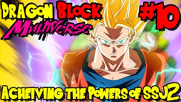 ACHIEVING THE POWERS OF SUPER SAIYAN 2! | Dragon Block Multiverse (Minecraft Modpack) - Episode 10