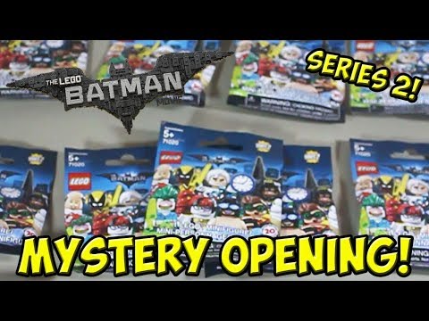 LEGO Batman Movie: Minifigure Series 2 Mystery Opening!